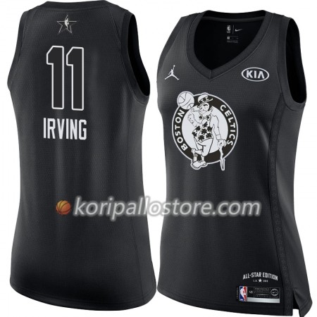 Boston Celtics Kyrie Irving 11 2018 All Star Jordan Brand Musta Pelipaidat Swingman - Nainen